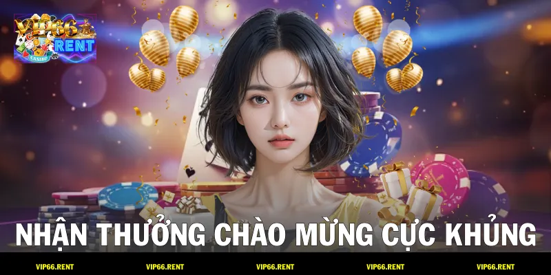 Nhận thưởng chào mừng cực khủng